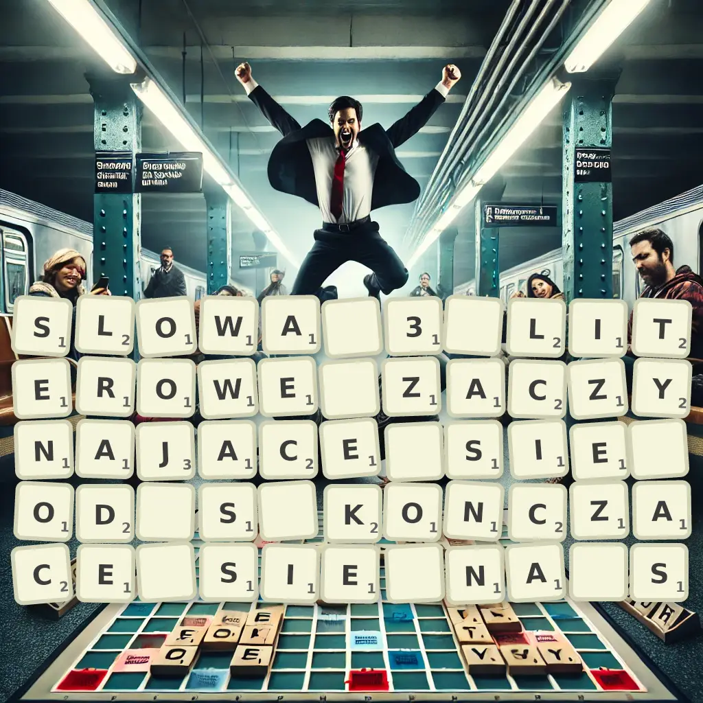 Słowa 3-literowe, zaczynające się od S, kończące się na S