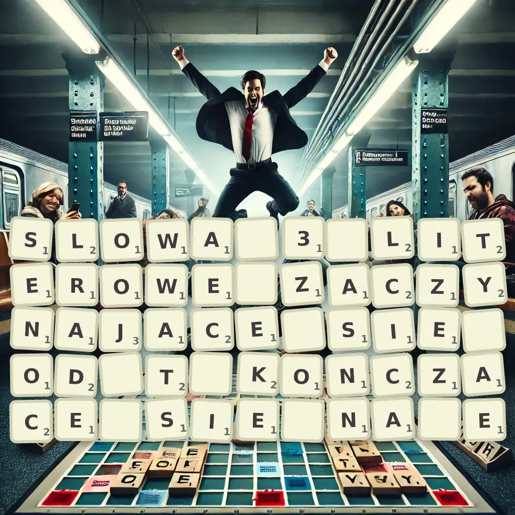 Słowa 3-literowe, zaczynające się od T, kończące się na Ę