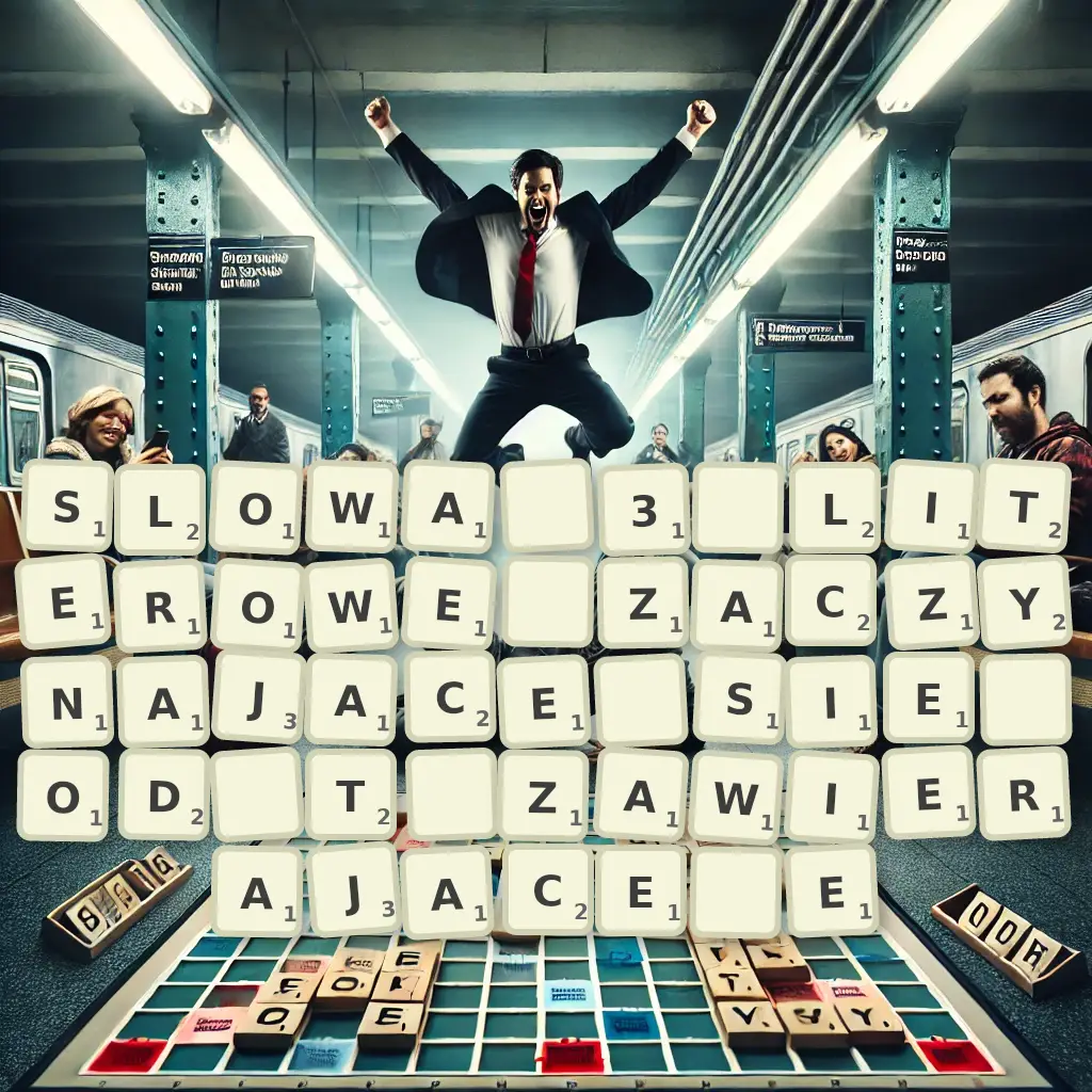 Słowa 3-literowe, zaczynające się od T, zawierające E