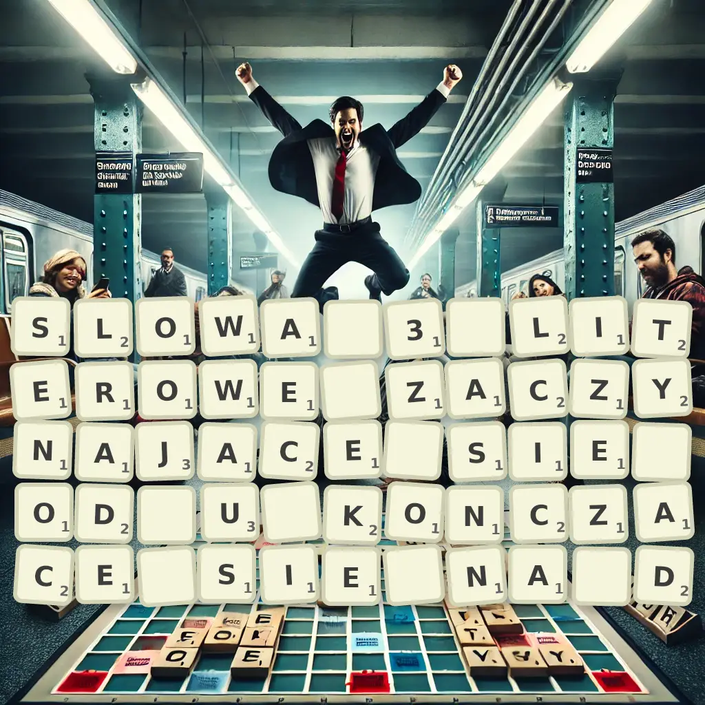 Słowa 3-literowe, zaczynające się od U, kończące się na D