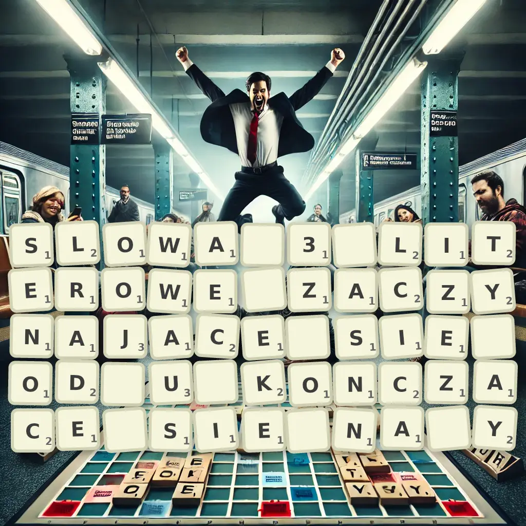 Słowa 3-literowe, zaczynające się od U, kończące się na Y