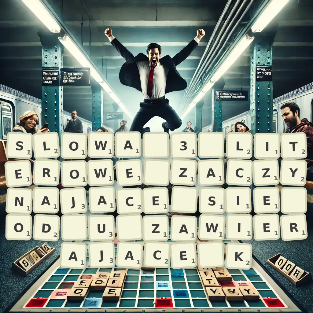 Słowa 3-literowe, zaczynające się od U, zawierające K