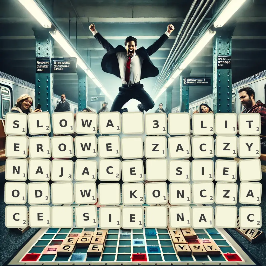 Słowa 3-literowe, zaczynające się od W, kończące się na Ć