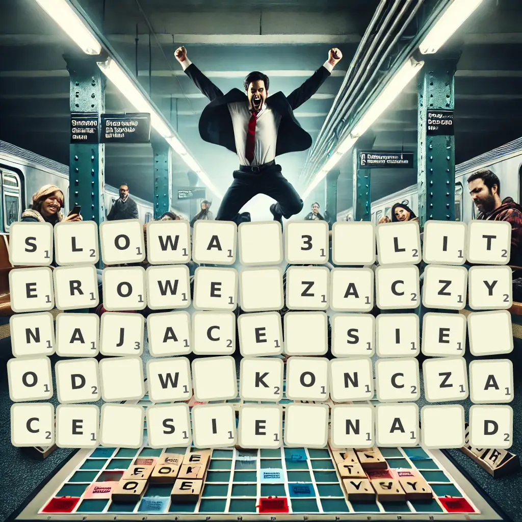 Słowa 3-literowe, zaczynające się od W, kończące się na D