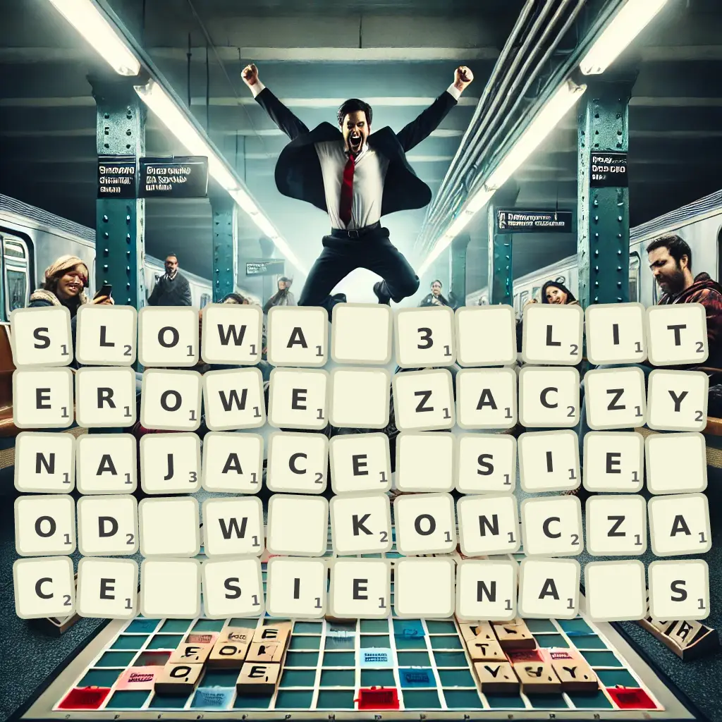 Słowa 3-literowe, zaczynające się od W, kończące się na S