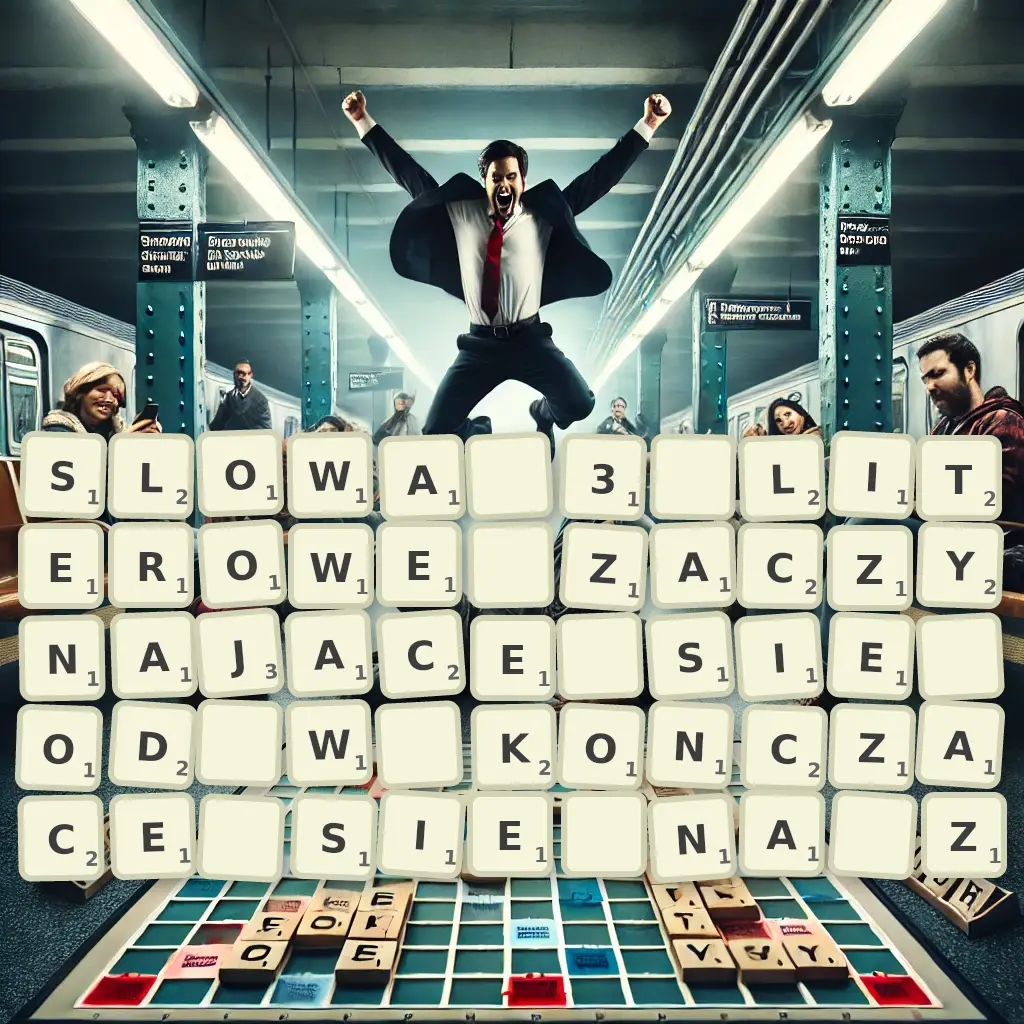 Słowa 3-literowe, zaczynające się od W, kończące się na Ż