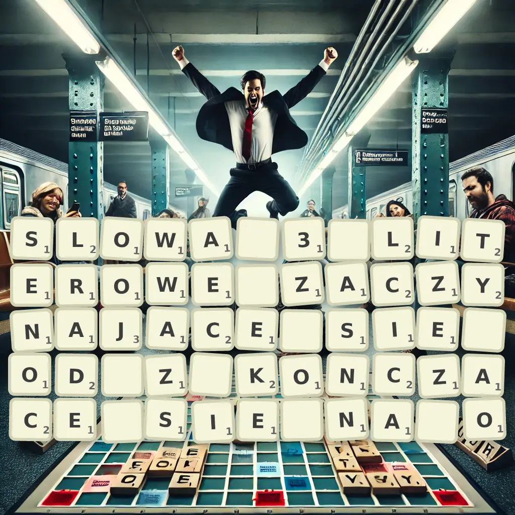 Słowa 3-literowe, zaczynające się od Z, kończące się na O