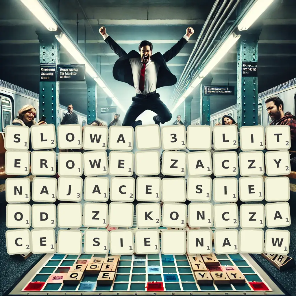 Słowa 3-literowe, zaczynające się od Ż, kończące się na W