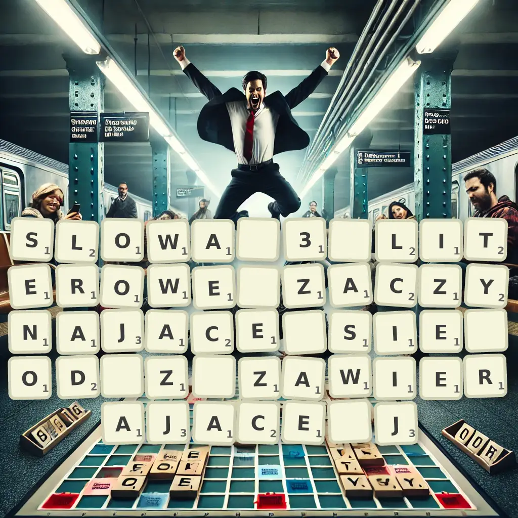 Słowa 3-literowe, zaczynające się od Ż, zawierające J