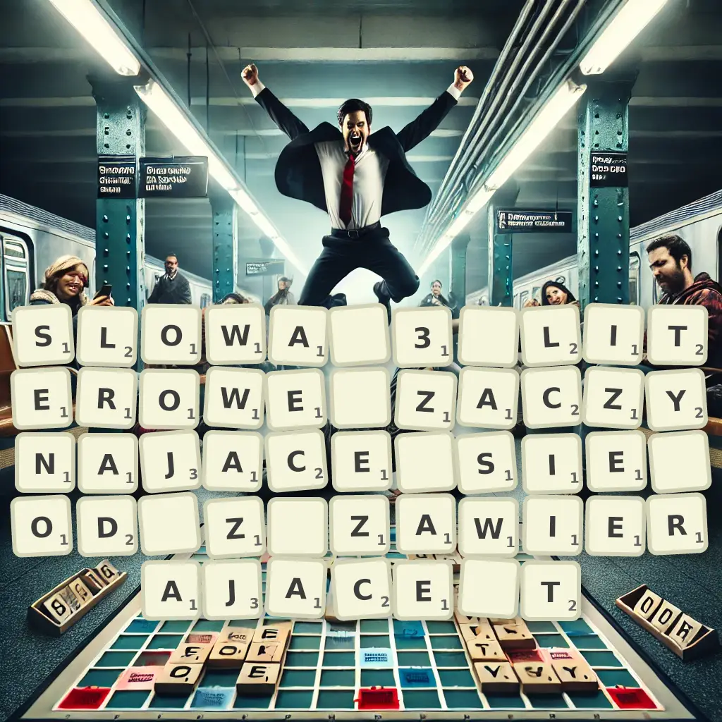 Słowa 3-literowe, zaczynające się od Ż, zawierające T