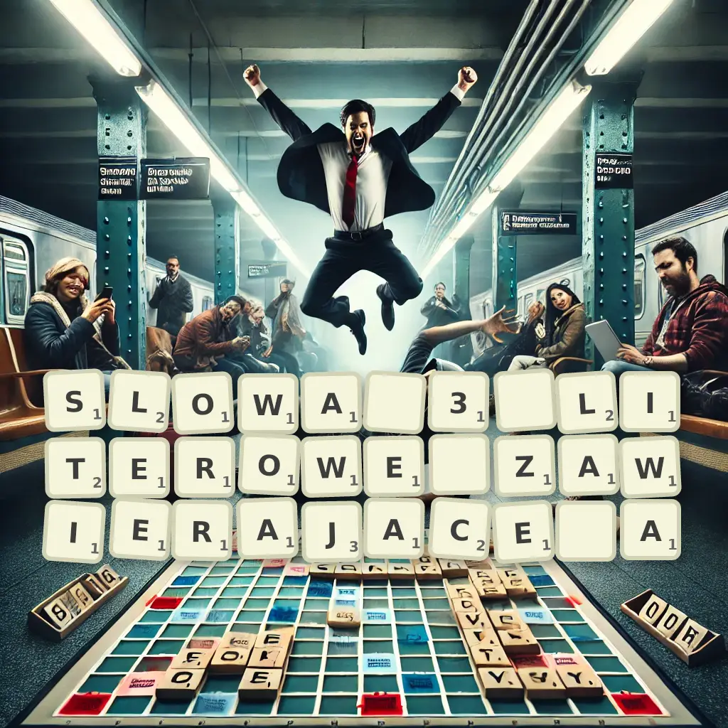 Słowa 3-literowe, zawierające A