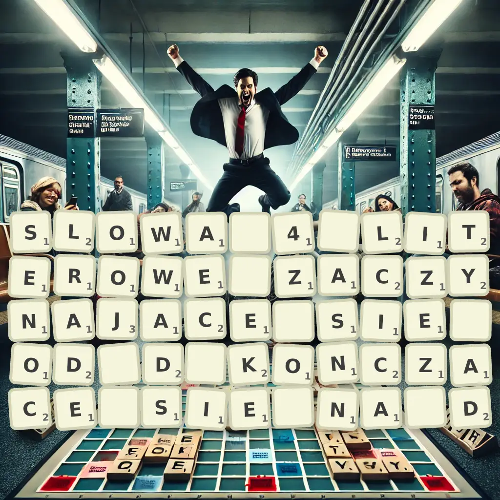 Słowa 4-literowe, zaczynające się od D, kończące się na D