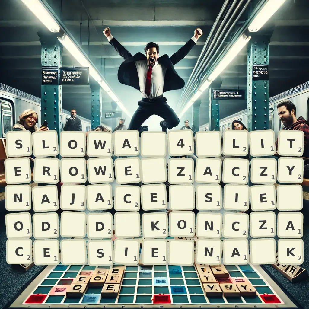 Słowa 4-literowe, zaczynające się od D, kończące się na K