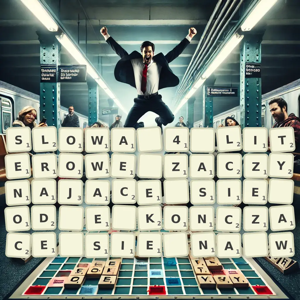 Słowa 4-literowe, zaczynające się od E, kończące się na W