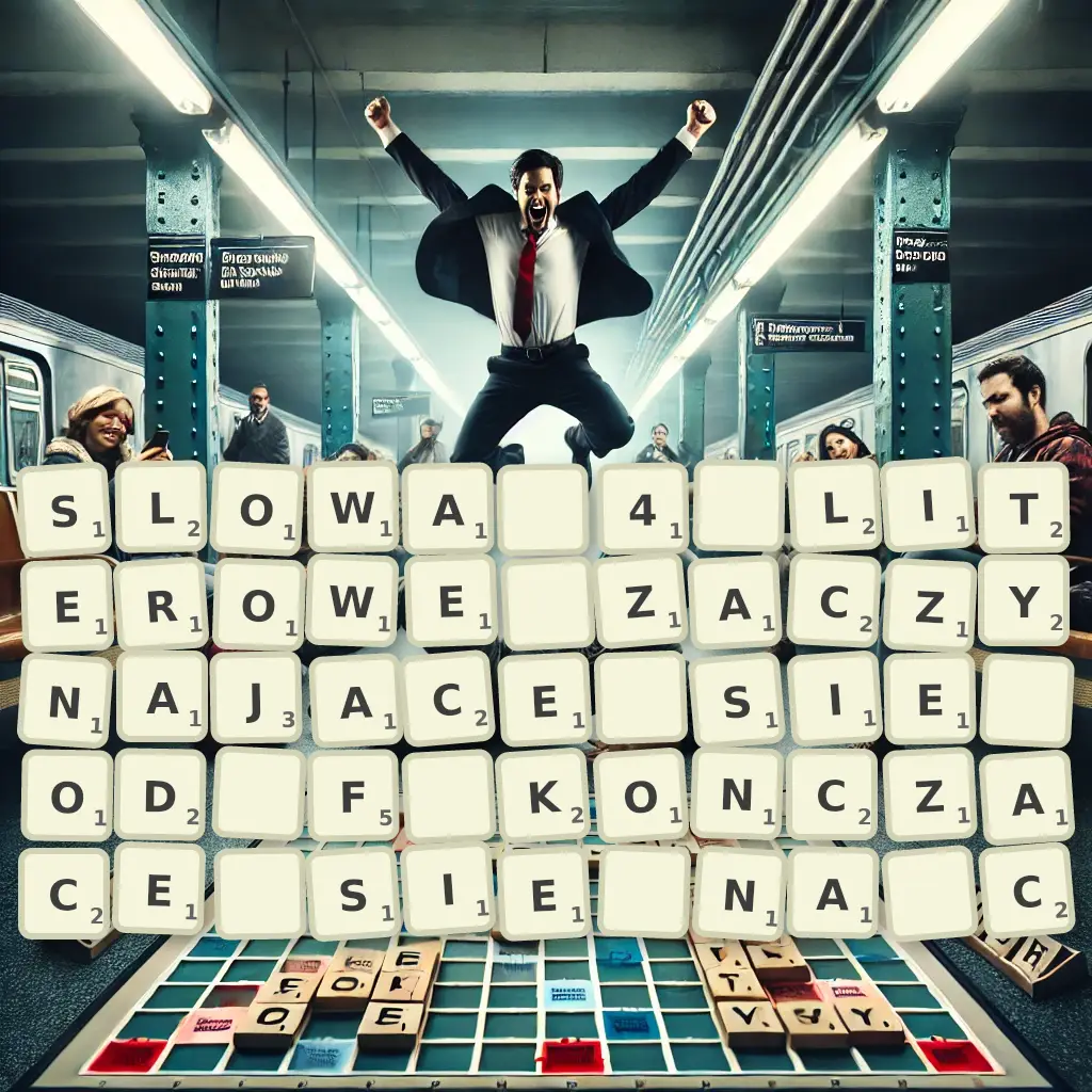 Słowa 4-literowe, zaczynające się od F, kończące się na C