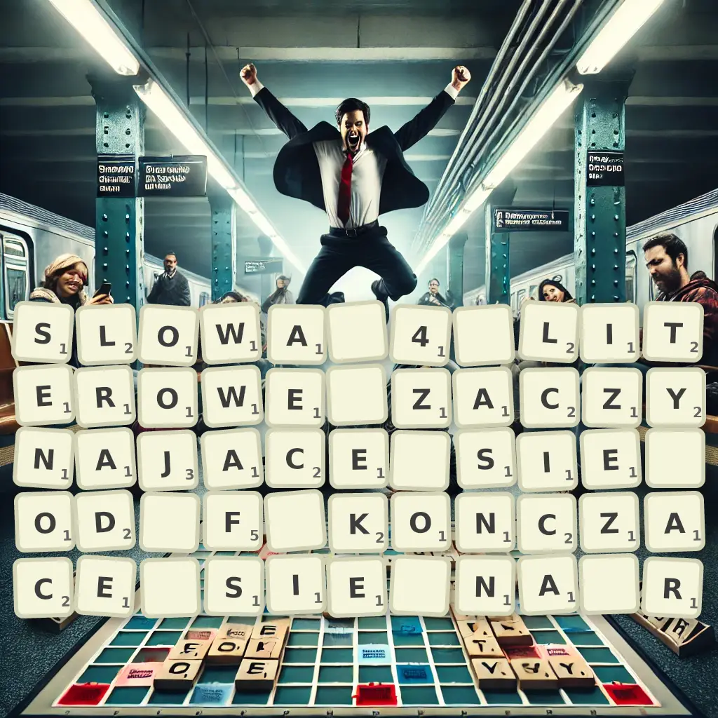 Słowa 4-literowe, zaczynające się od F, kończące się na R