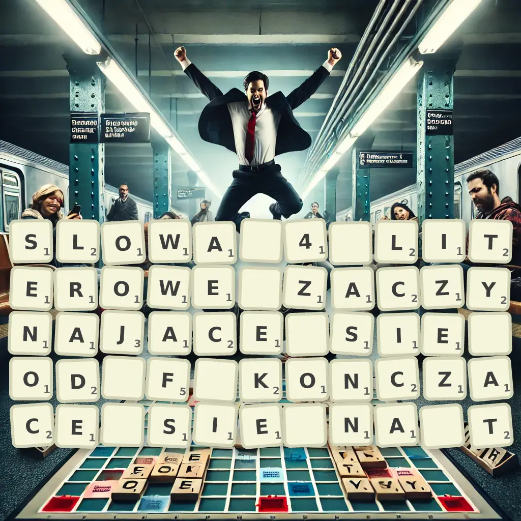 Słowa 4-literowe, zaczynające się od F, kończące się na T