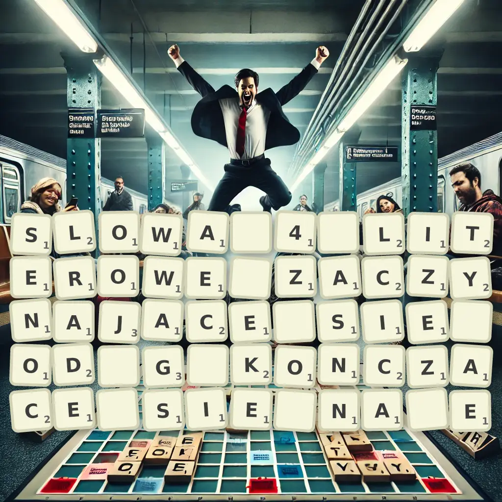 Słowa 4-literowe, zaczynające się od G, kończące się na Ę