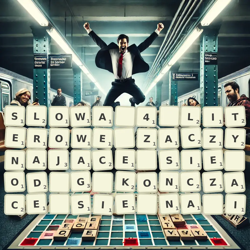 Słowa 4-literowe, zaczynające się od G, kończące się na I