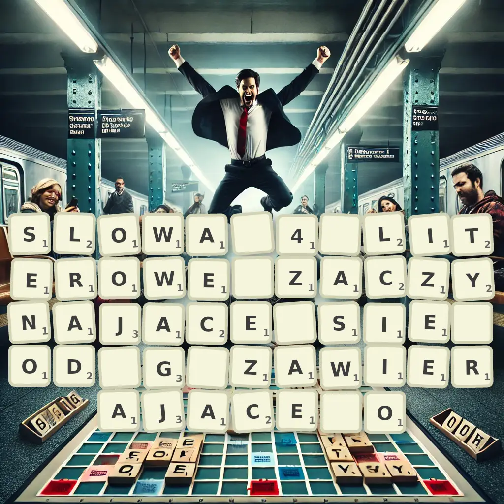 Słowa 4-literowe, zaczynające się od G, zawierające O