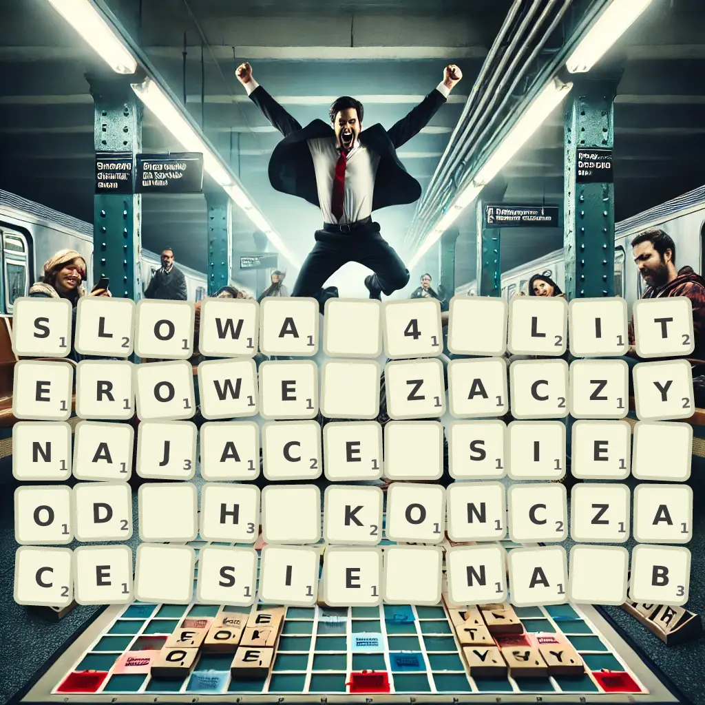 Słowa 4-literowe, zaczynające się od H, kończące się na B