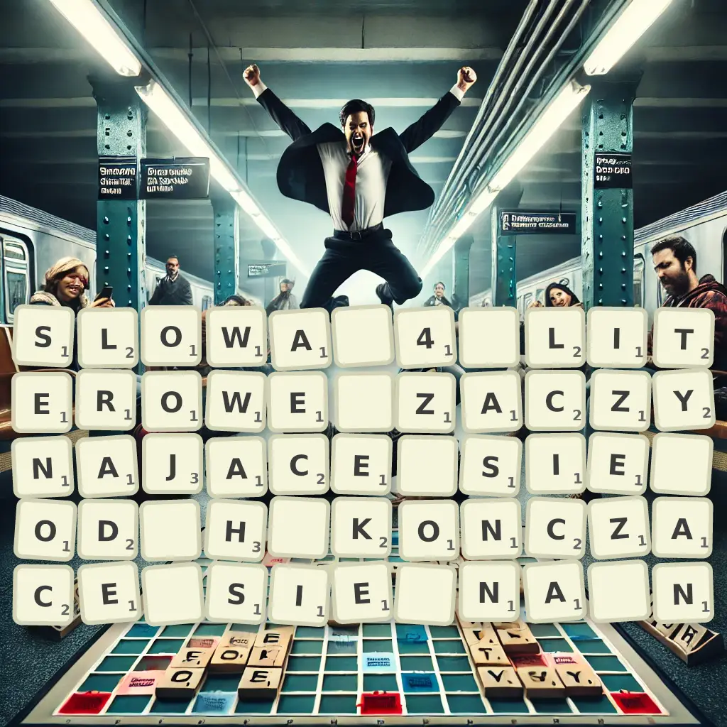 Słowa 4-literowe, zaczynające się od H, kończące się na N