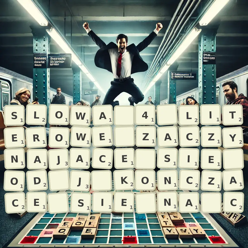 Słowa 4-literowe, zaczynające się od J, kończące się na Ć