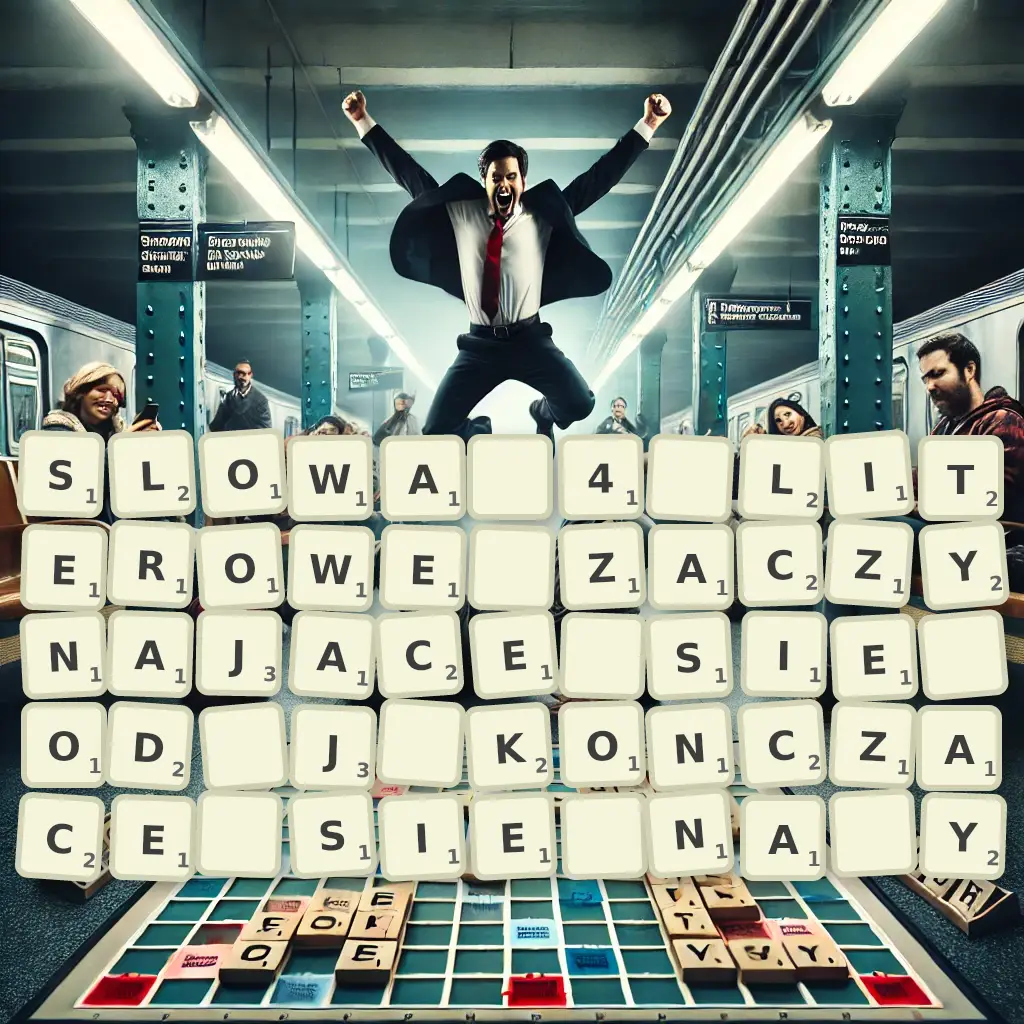 Słowa 4-literowe, zaczynające się od J, kończące się na Y