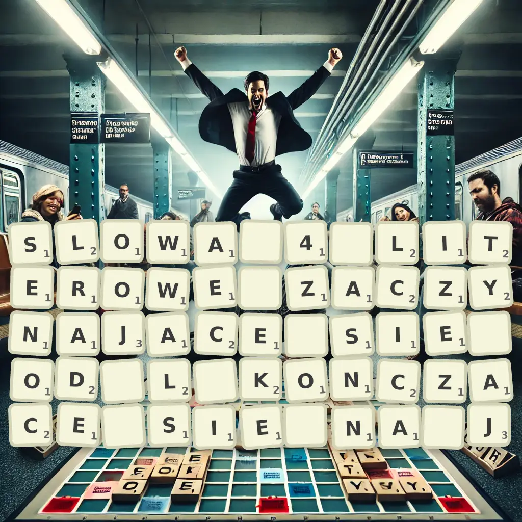 Słowa 4-literowe, zaczynające się od L, kończące się na J