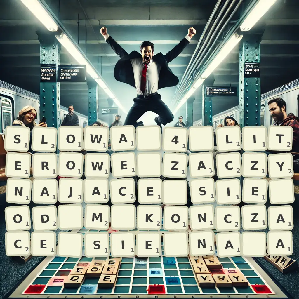 Słowa 4-literowe, zaczynające się od M, kończące się na A