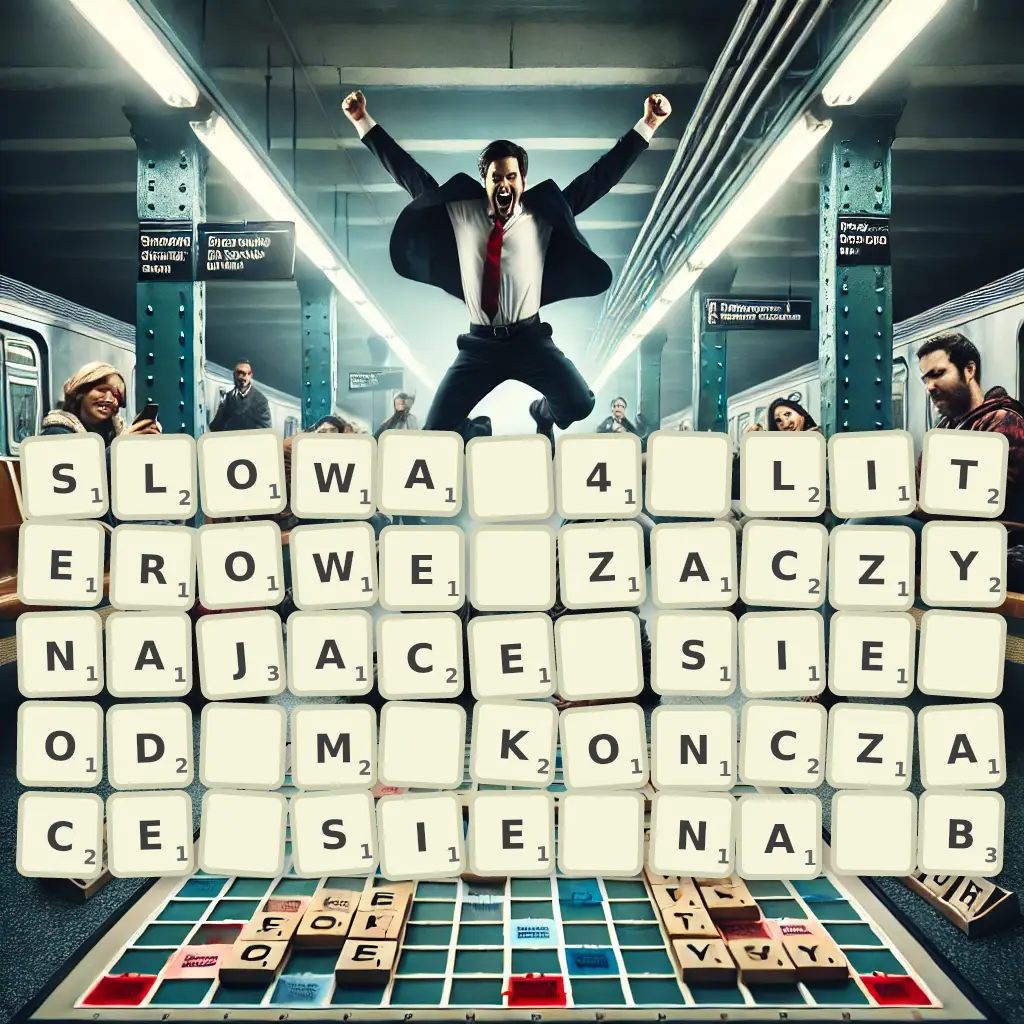 Słowa 4-literowe, zaczynające się od M, kończące się na B