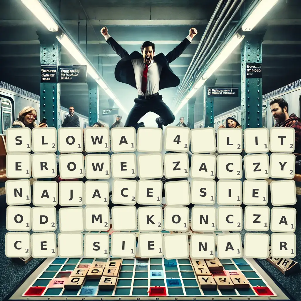 Słowa 4-literowe, zaczynające się od M, kończące się na R