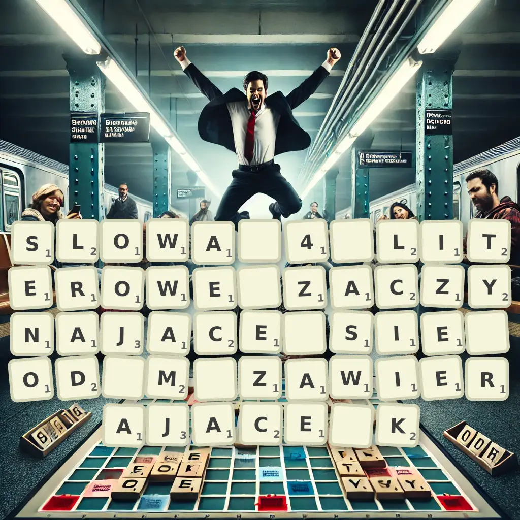 Słowa 4-literowe, zaczynające się od M, zawierające K