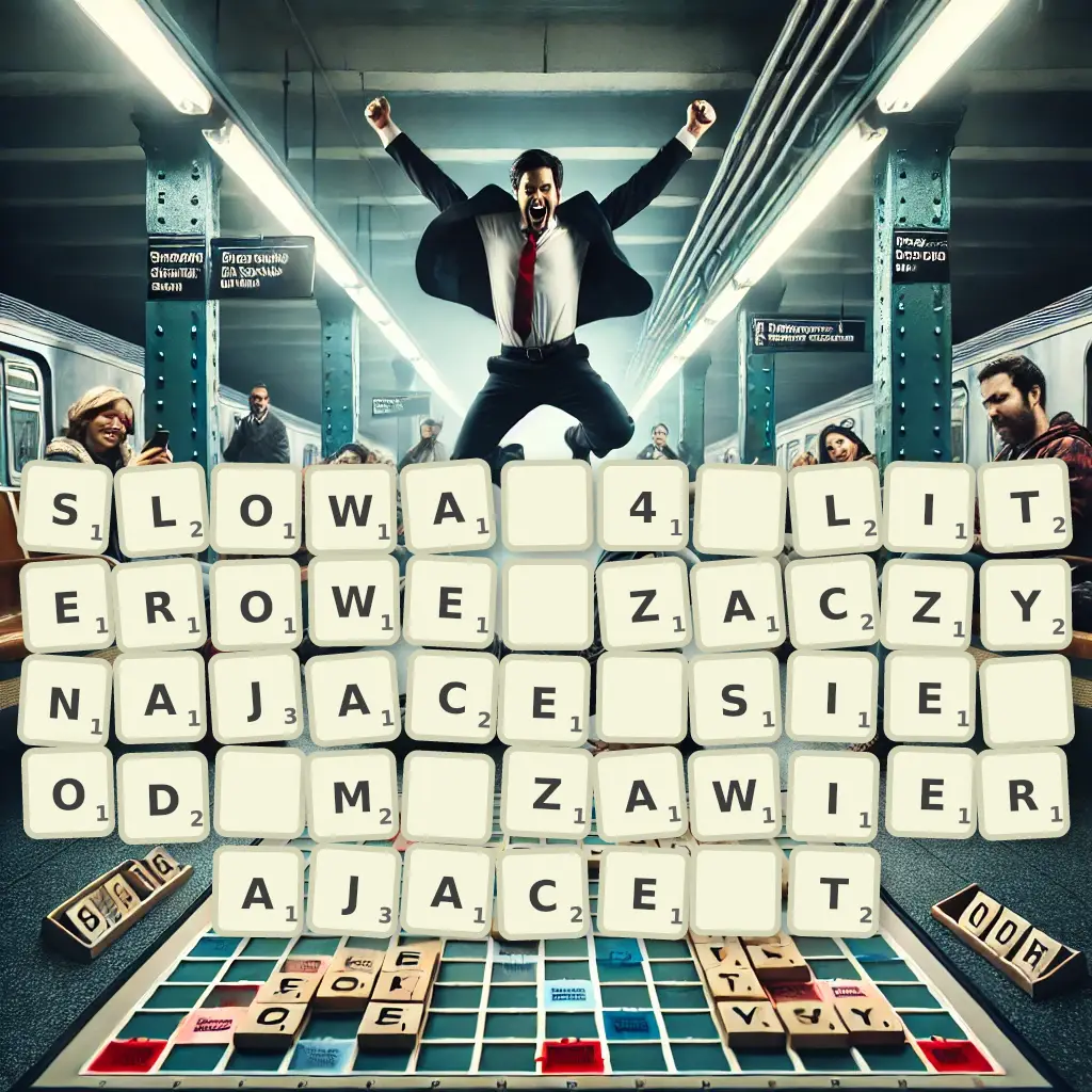 Słowa 4-literowe, zaczynające się od M, zawierające T