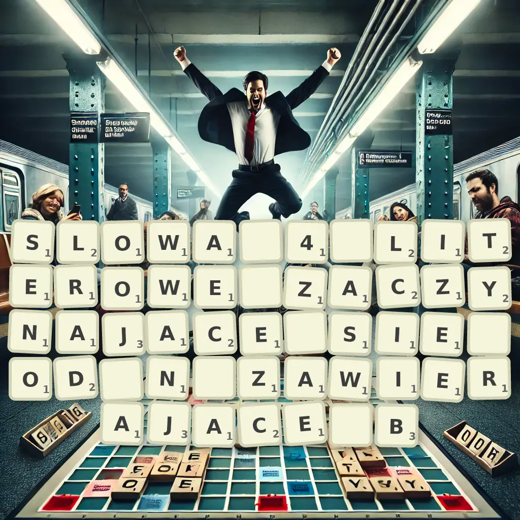 Słowa 4-literowe, zaczynające się od N, zawierające B