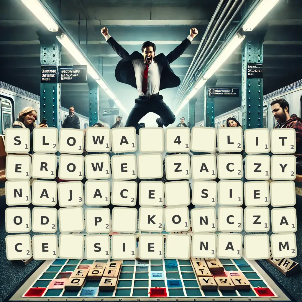 Słowa 4-literowe, zaczynające się od P, kończące się na M