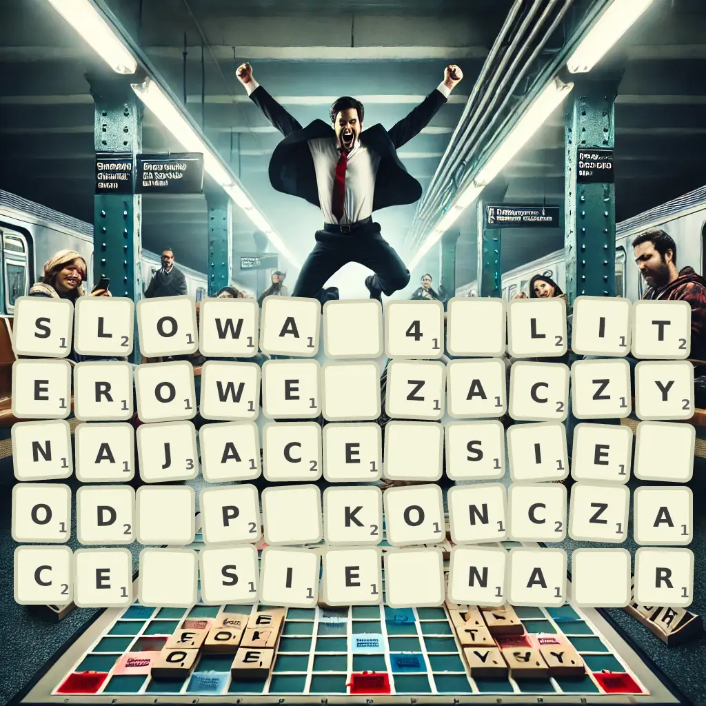 Słowa 4-literowe, zaczynające się od P, kończące się na R