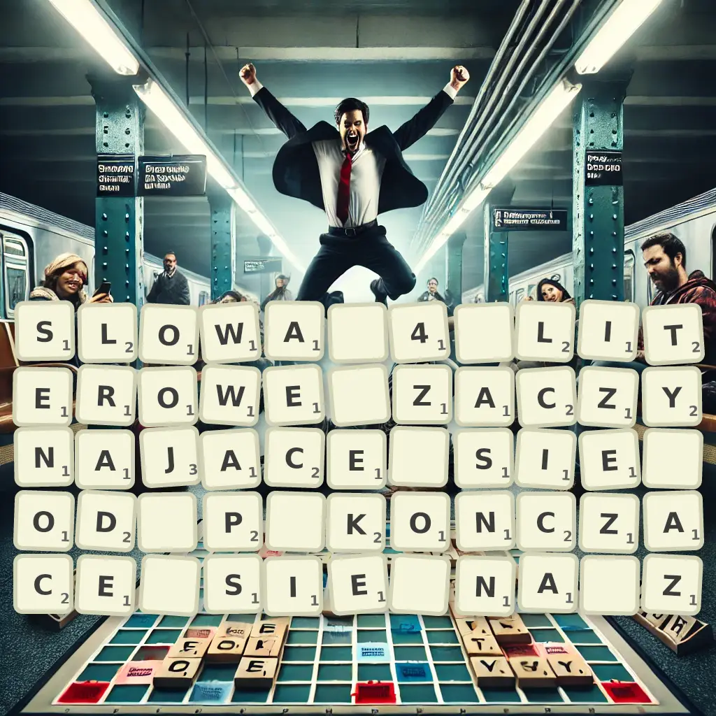 Słowa 4-literowe, zaczynające się od P, kończące się na Ż