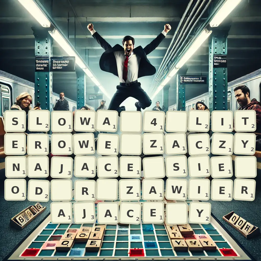 Słowa 4-literowe, zaczynające się od R, zawierające Y