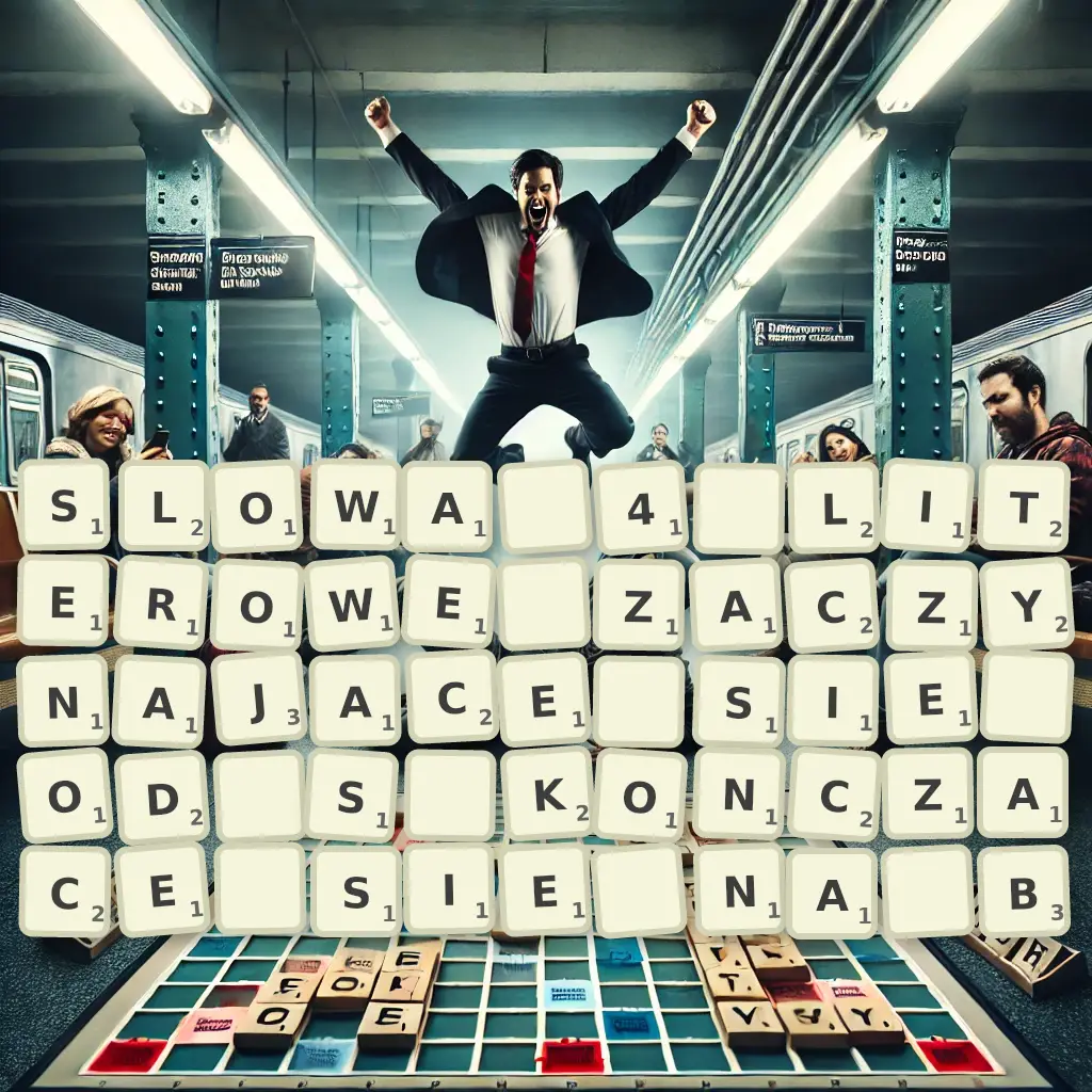 Słowa 4-literowe, zaczynające się od S, kończące się na B