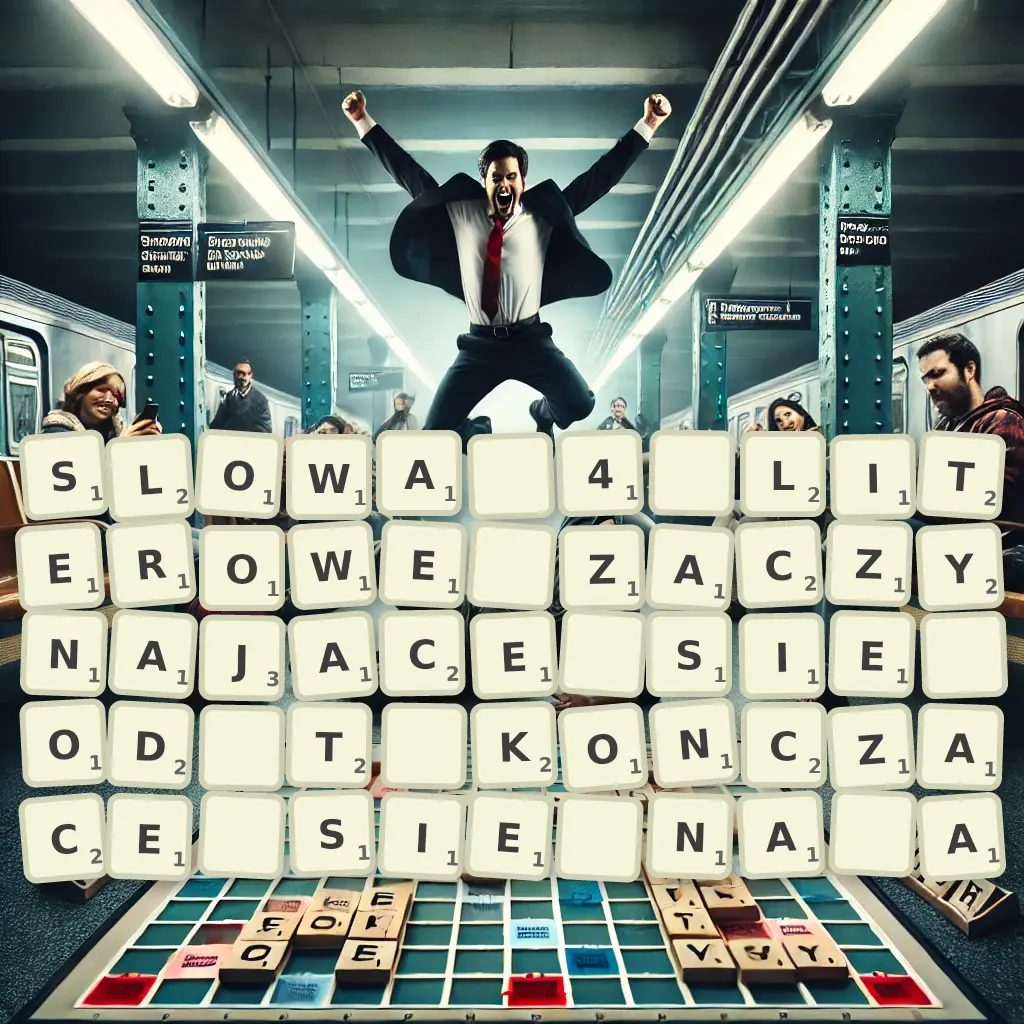 Słowa 4-literowe, zaczynające się od T, kończące się na Ą