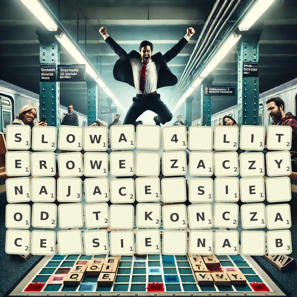 Słowa 4-literowe, zaczynające się od T, kończące się na B