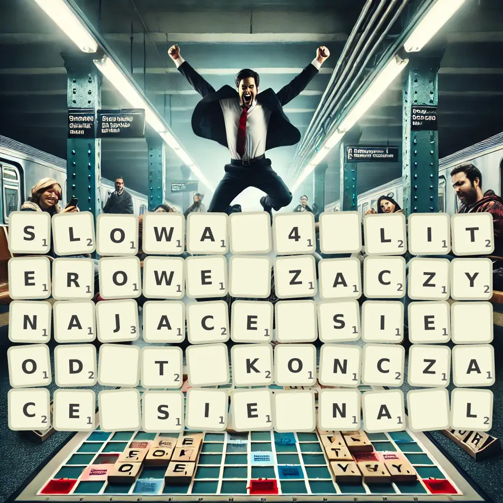 Słowa 4-literowe, zaczynające się od T, kończące się na Ł
