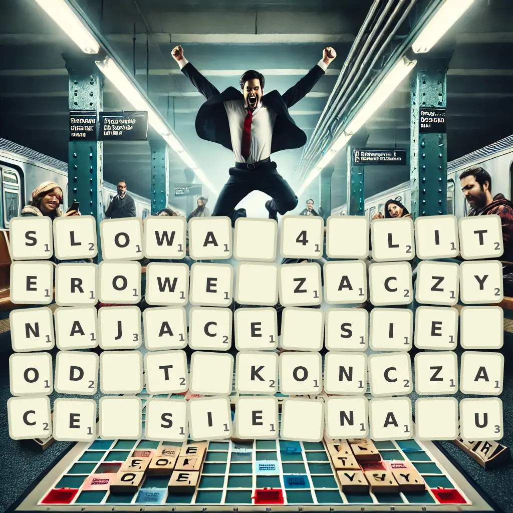 Słowa 4-literowe, zaczynające się od T, kończące się na U