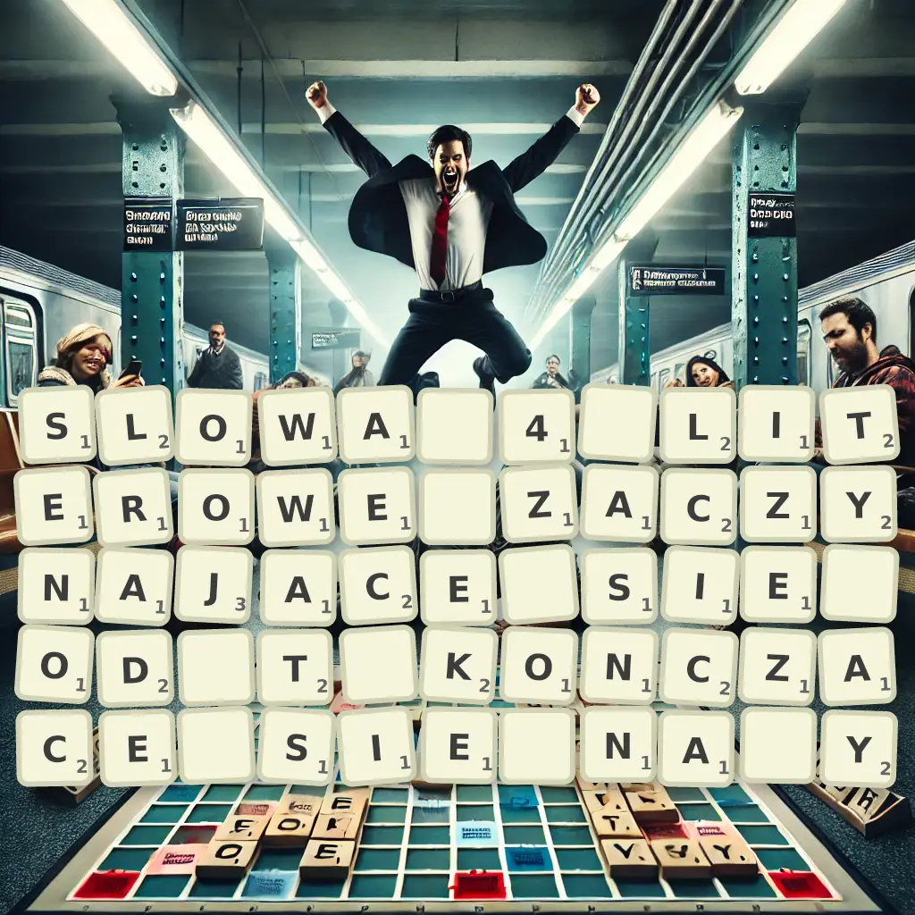 Słowa 4-literowe, zaczynające się od T, kończące się na Y