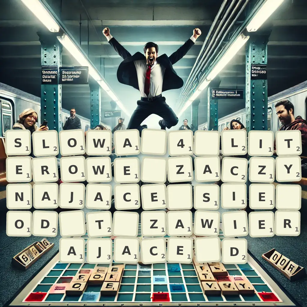 Słowa 4-literowe, zaczynające się od T, zawierające D