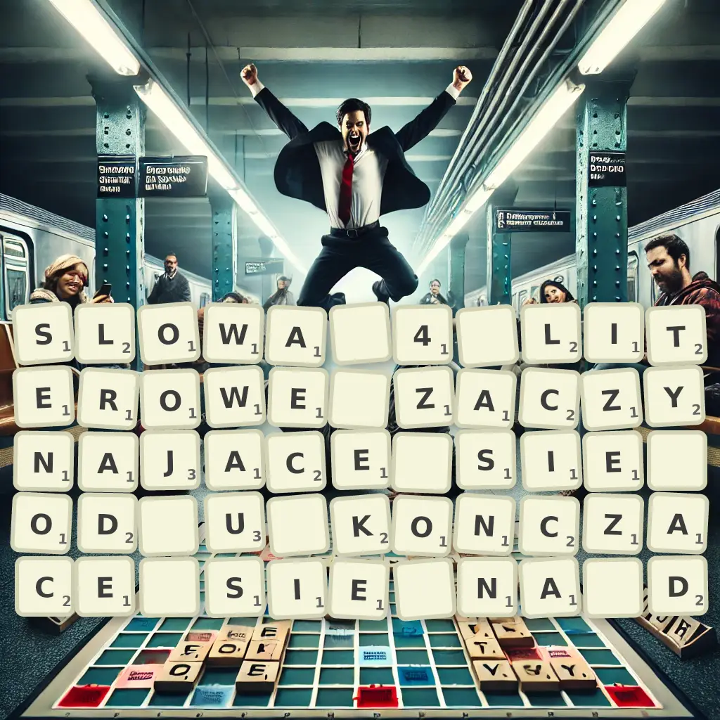 Słowa 4-literowe, zaczynające się od U, kończące się na D