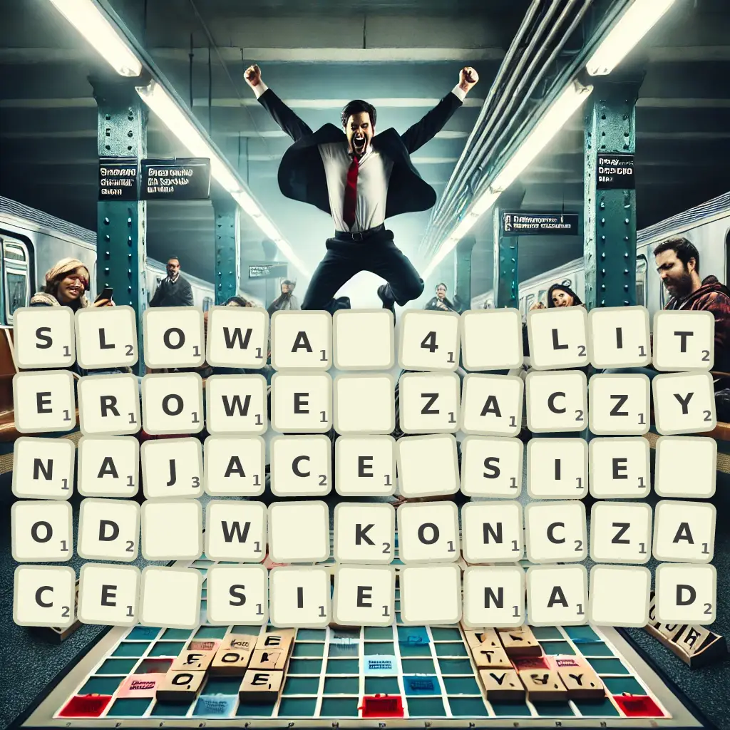 Słowa 4-literowe, zaczynające się od W, kończące się na D