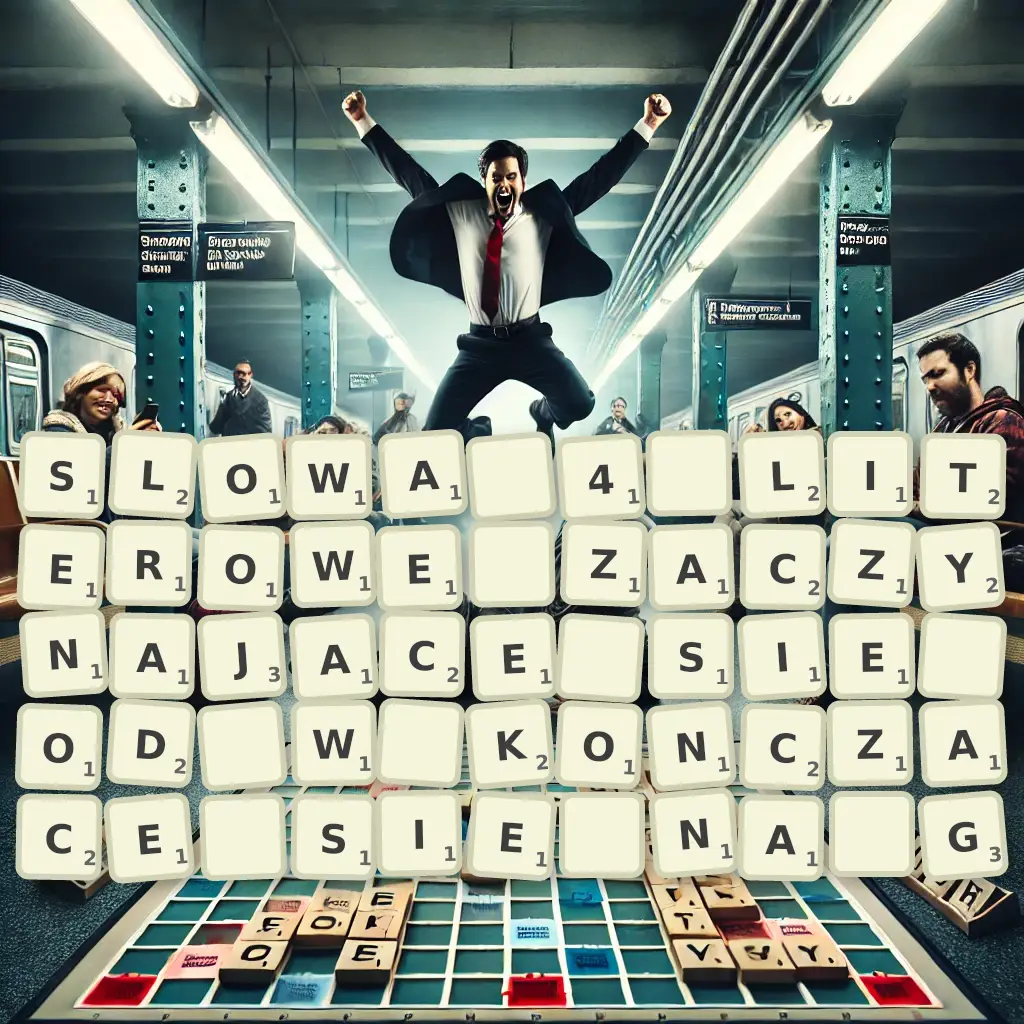 Słowa 4-literowe, zaczynające się od W, kończące się na G