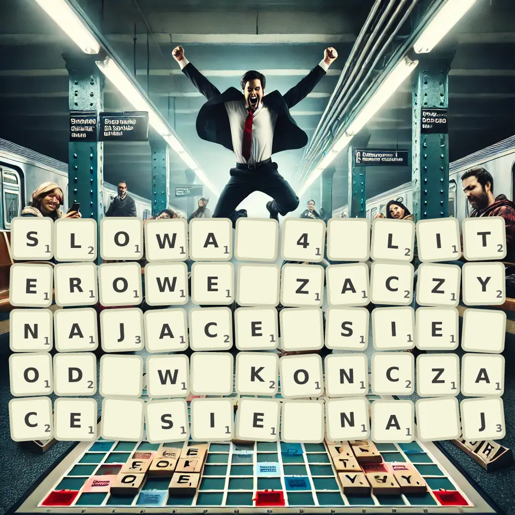 Słowa 4-literowe, zaczynające się od W, kończące się na J